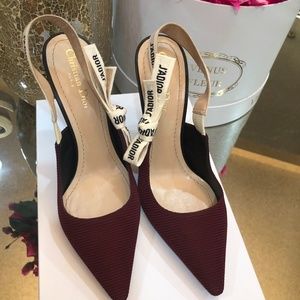 Christian Dior Sling Back Pumps